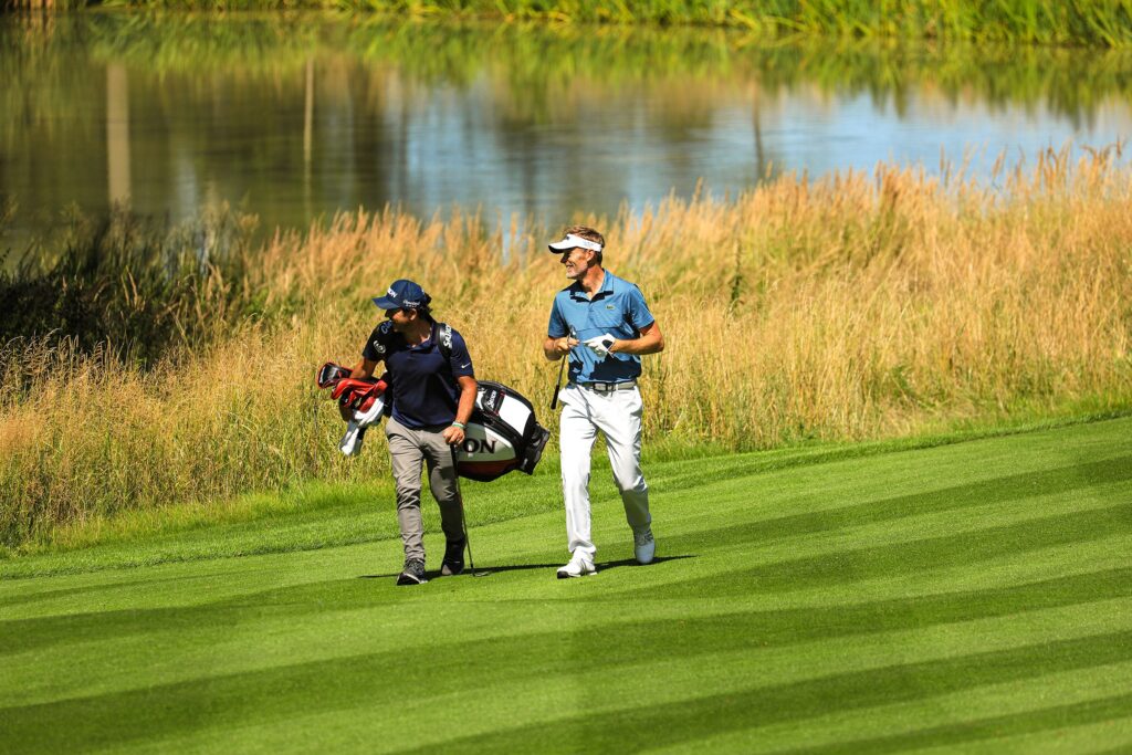 he 7613-yard championship course, the only PGA National licensed course in the Czech Republic, is part of Oaks Prague residential development located in Nebřenice, 30 minutes southeast of Prague.