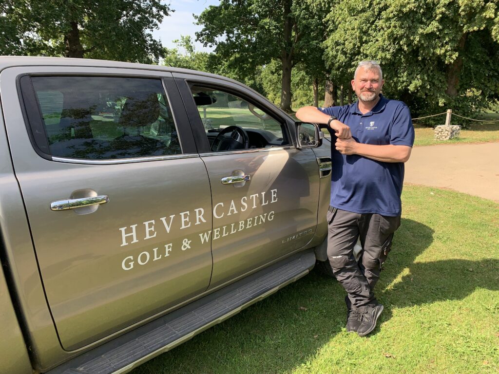 Rob Peers Head Greenkeeper at Hever Castle Golf Club